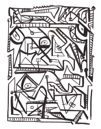 City of Faces (11×14 Print)