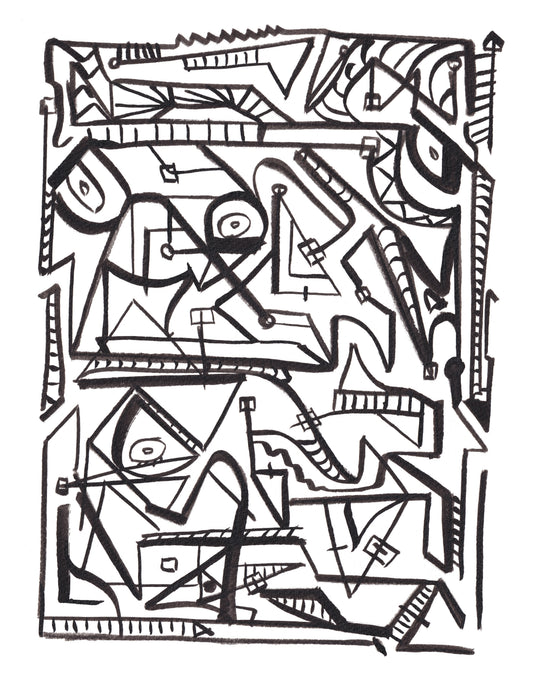 City of Faces (11×14 Print)