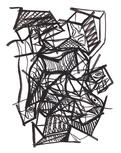 Crossed Wires (11×14 Print)