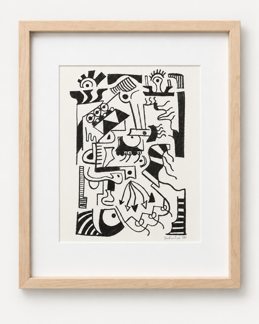 Framed 11x14_Internal Broadcast_Maple