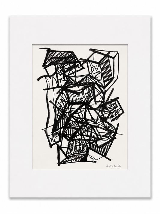 Matted 11x14_Print Only_Crossed Wires