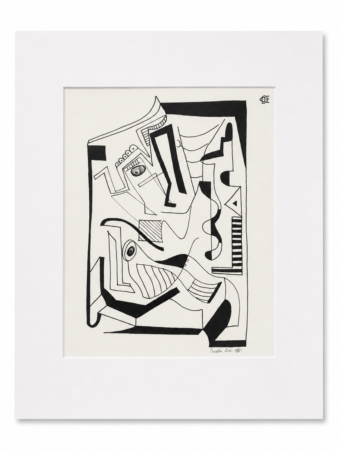 Matted 11x14_Print Only_Crosstalk