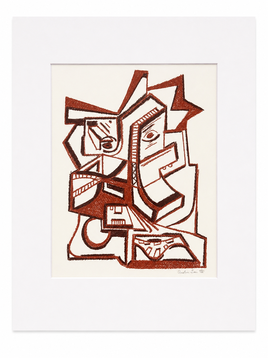 Matted 11x14_Print Only_Double Glaze