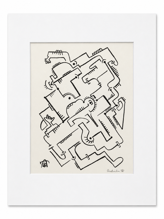 Matted 11x14_Print Only_Interlocking Self