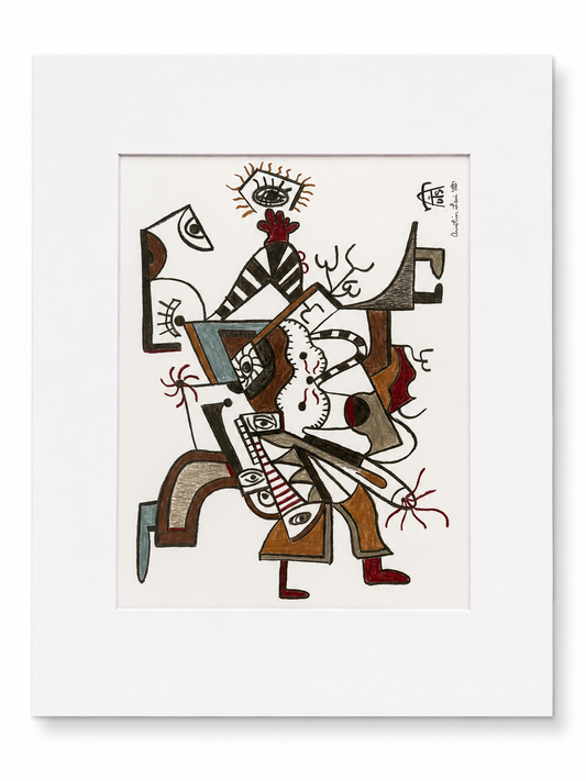 Matted 11x14_Print Only_Knot of Attention