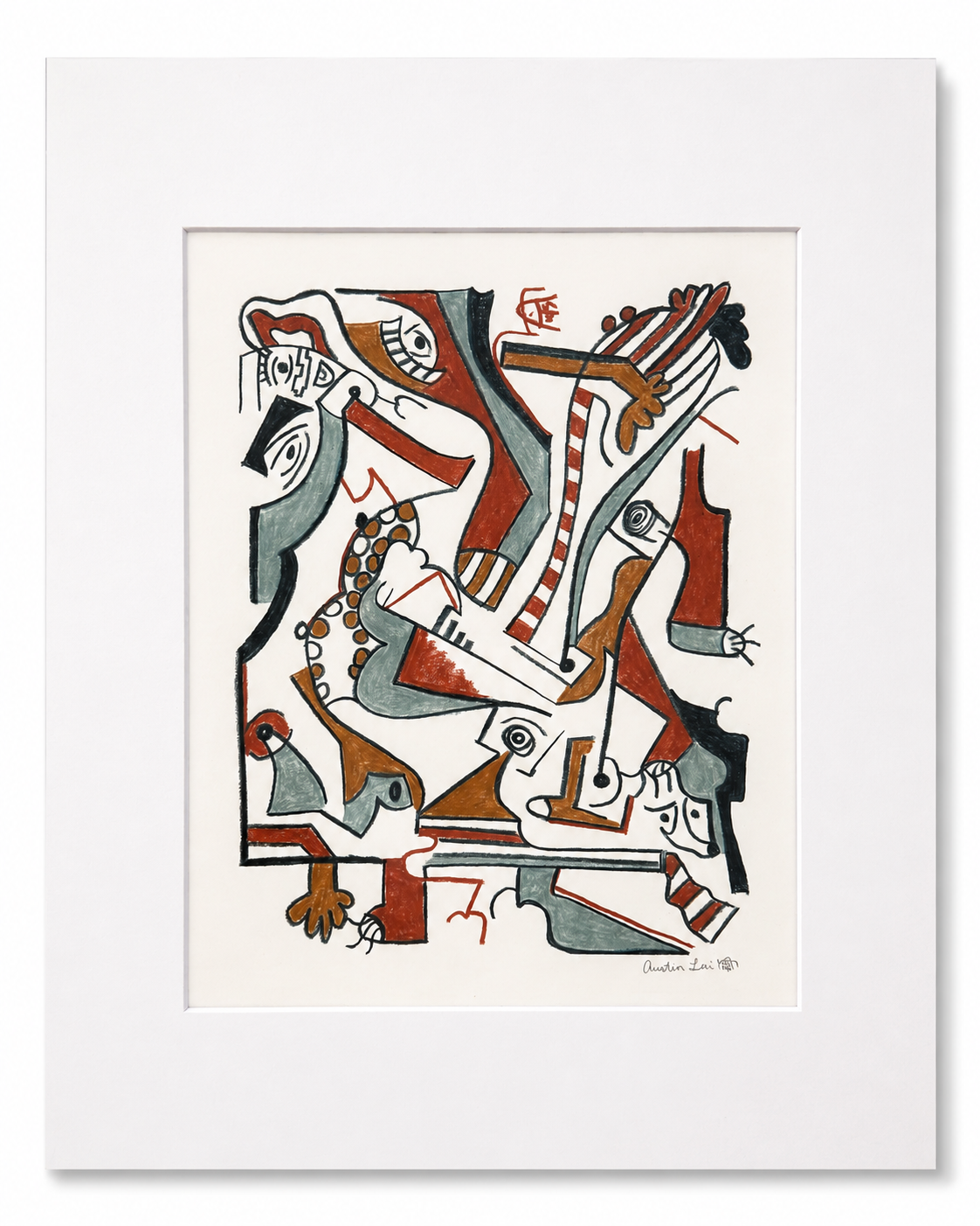 Matted 11x14_Print Only_Peripheral Chorus
