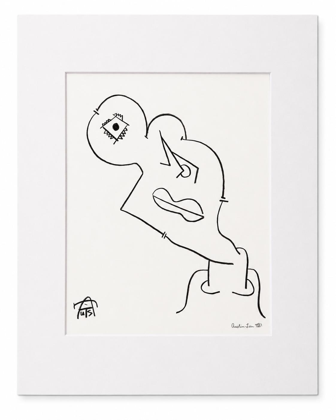Matted 11x14_Print Only_Pinned Eye (2026)