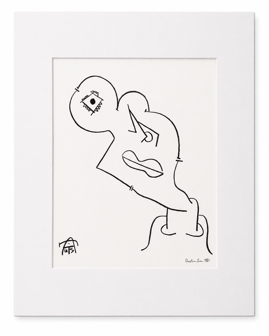 Matted 11x14_Print Only_Pinned Eye (2026)