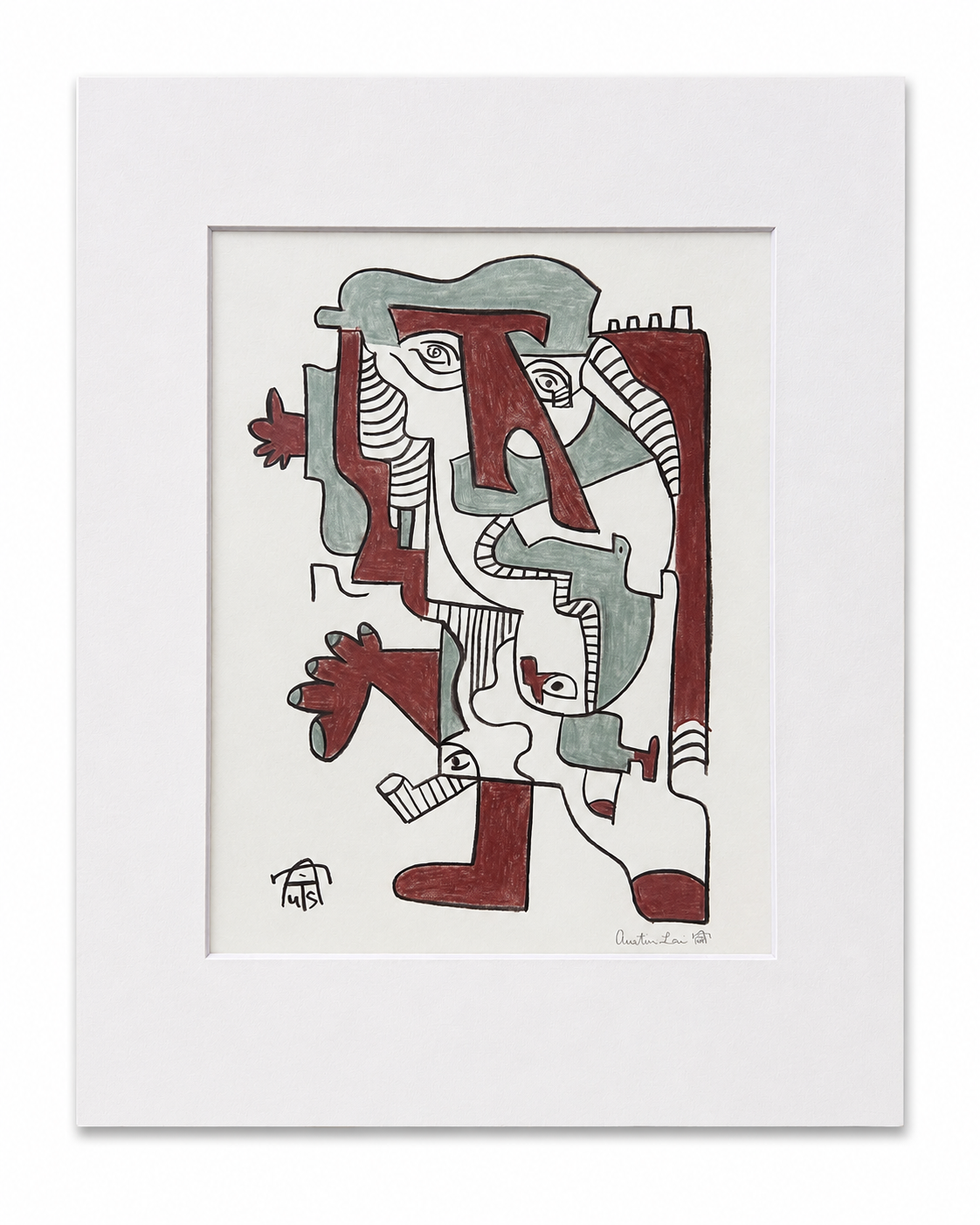 Matted 11x14_Print Only_Structure of Not Knowing