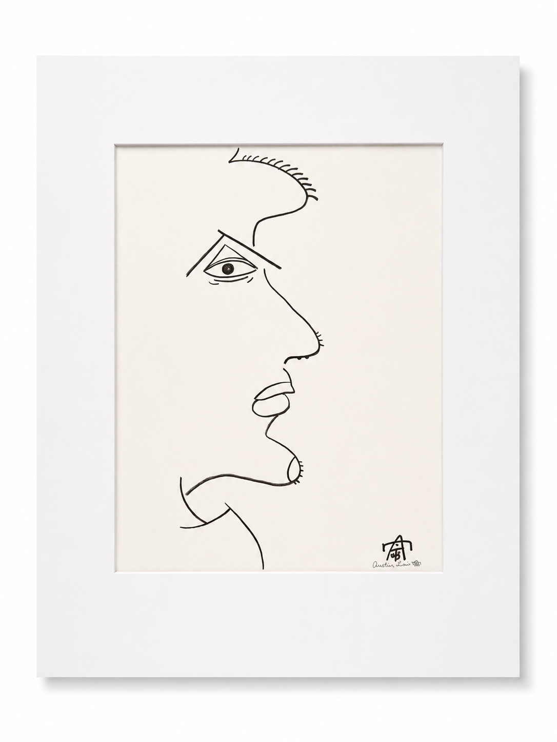 Matted 11x14_Print Only_Too Much Head (2026)