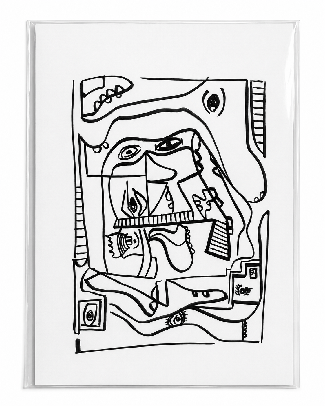 Mini Art Print 4x6_Inside Out