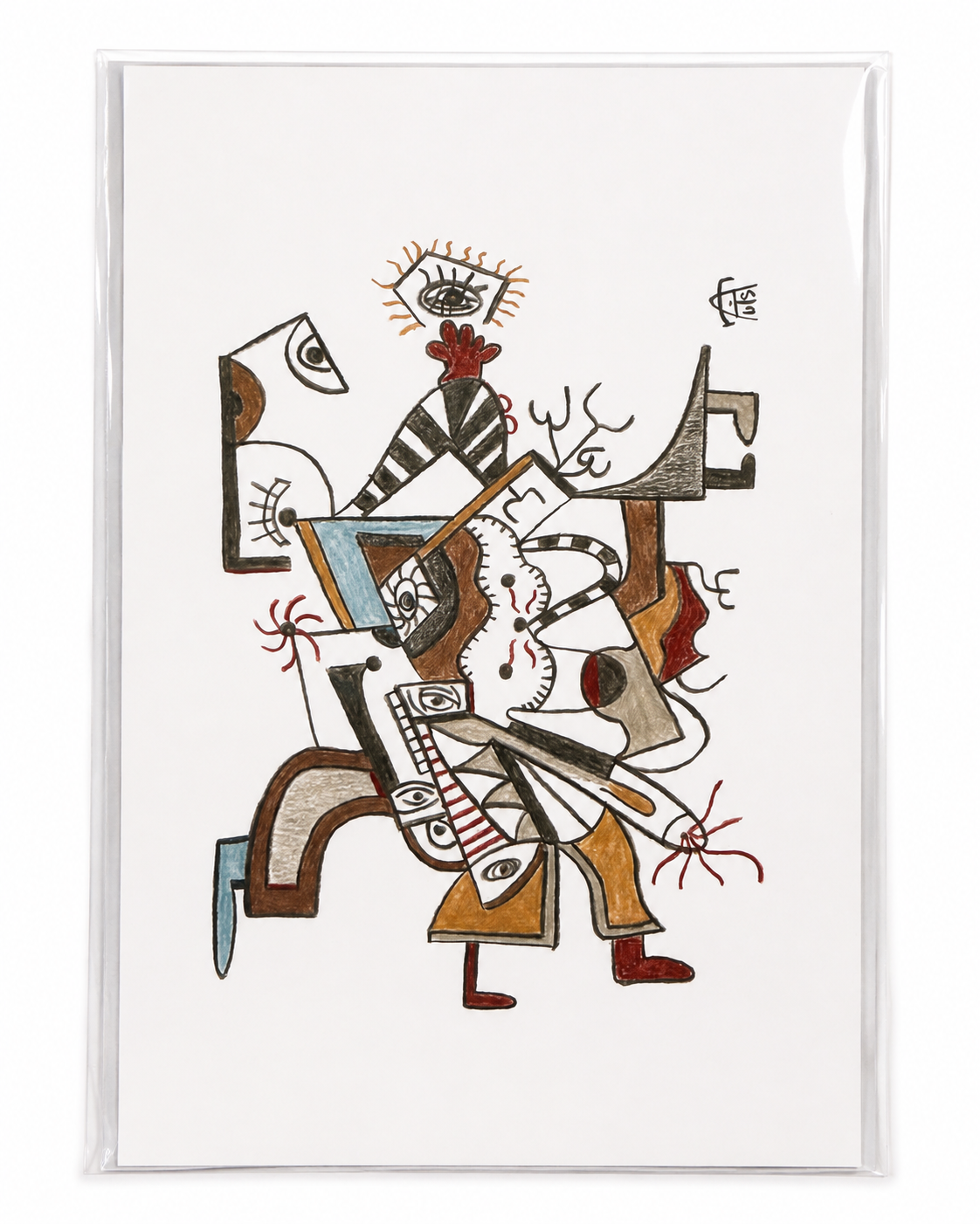 Mini Art Print 4x6_Knot of Attention