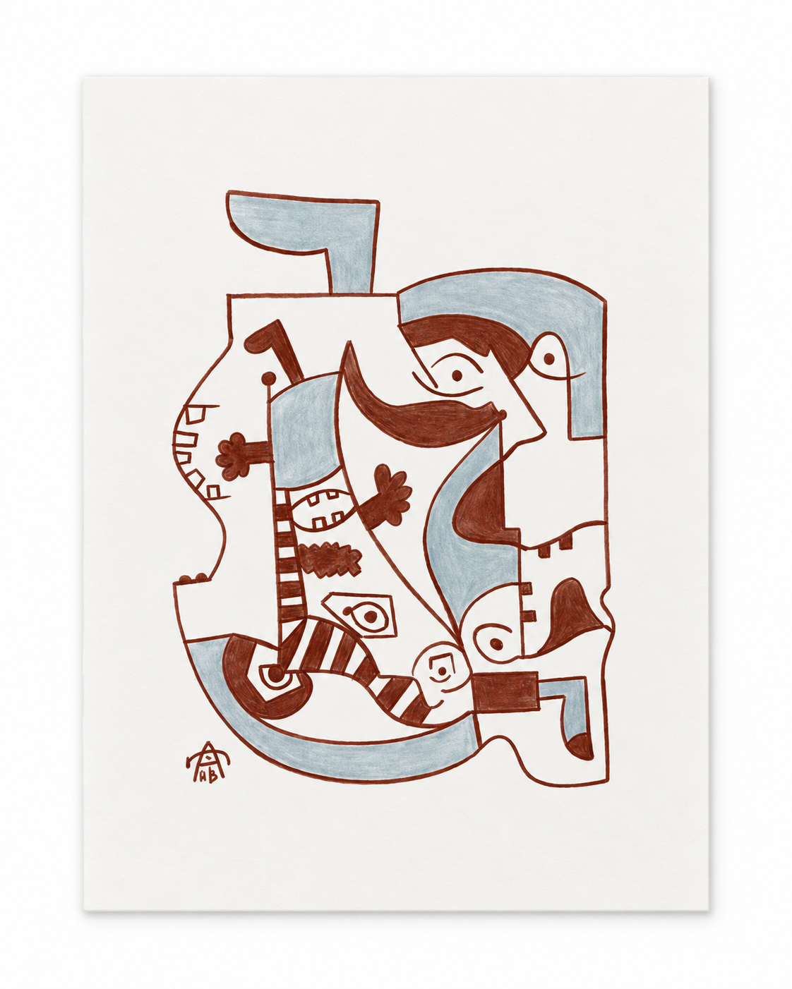 Mini Art Print 4x6_Moving Within Limits