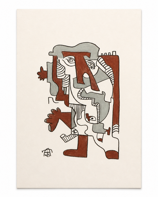 Mini Art Print 4x6_Structure of Not Knowing