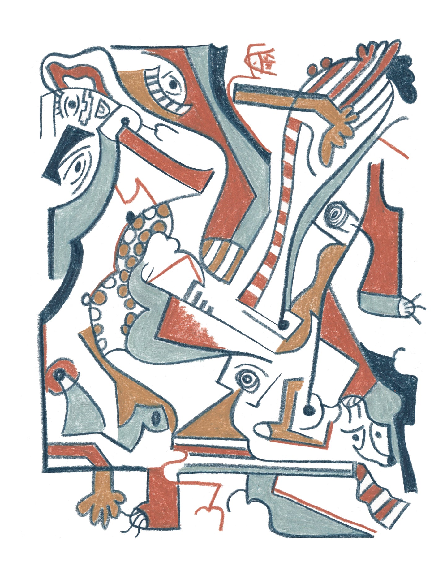 Peripheral Chorus (11×14 Print)