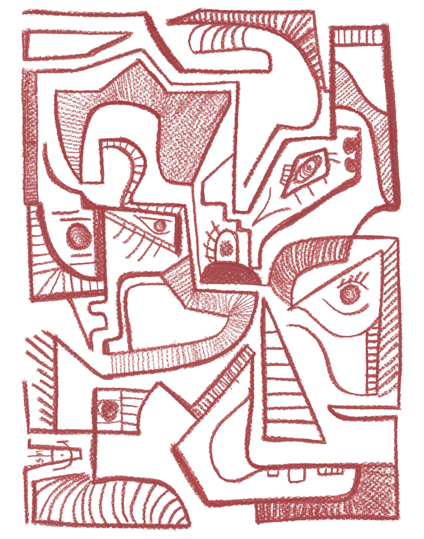 Pressure to Align (11×14 Print)