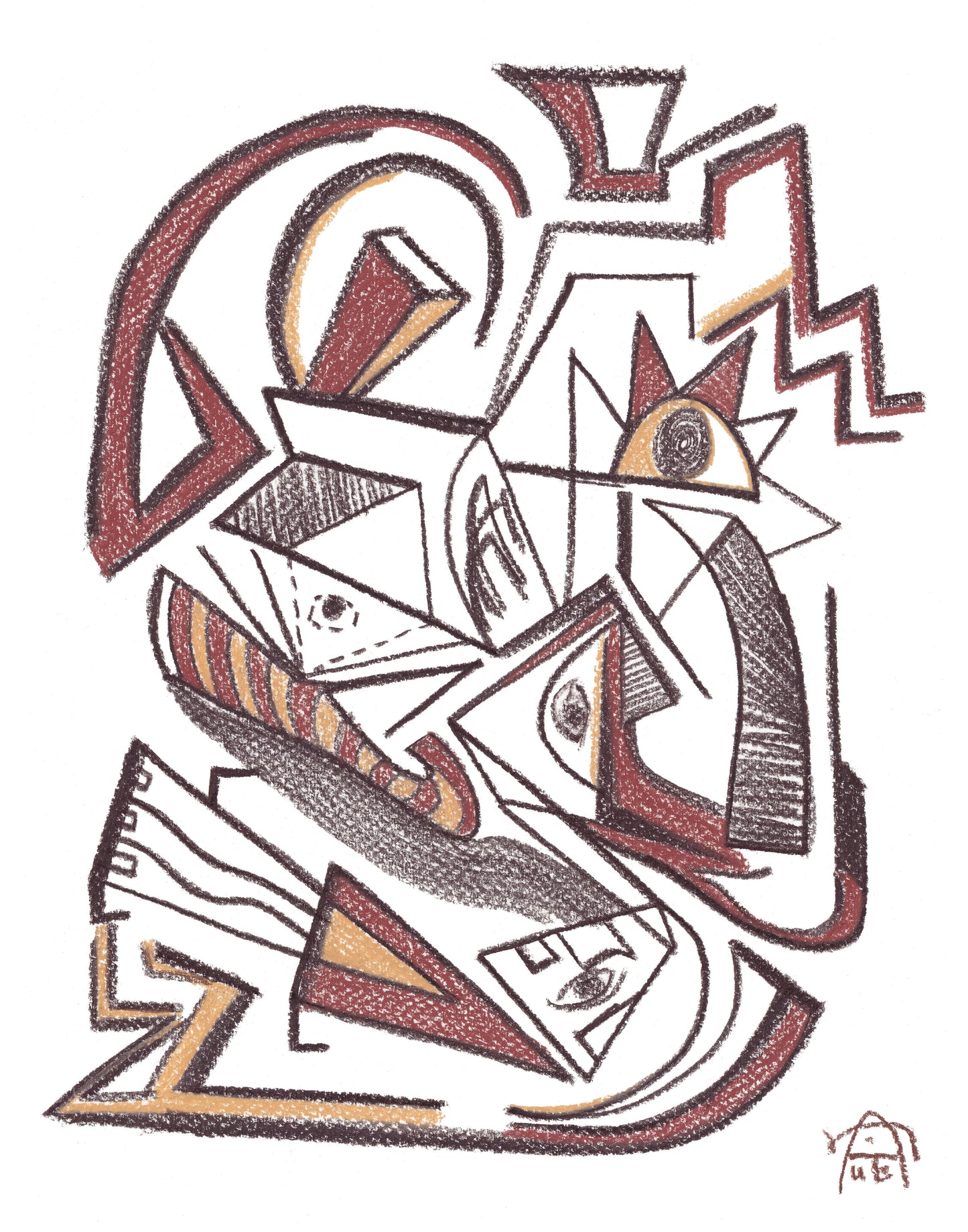 Signal Overload (11×14 Print)