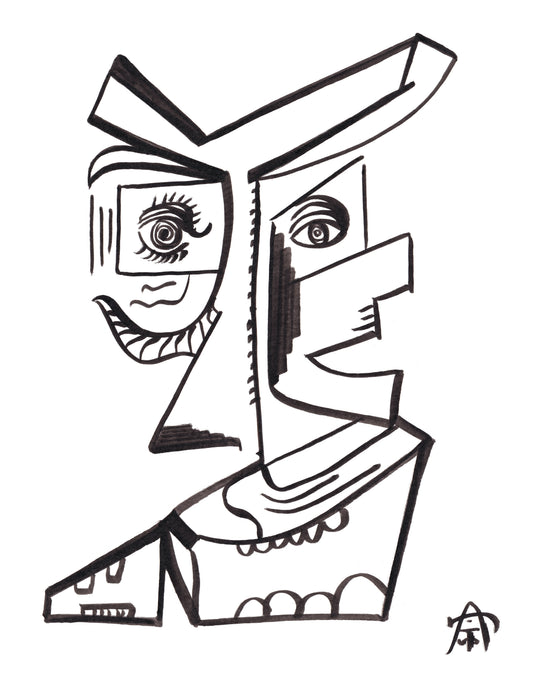 Split Smile (11×14 Print)