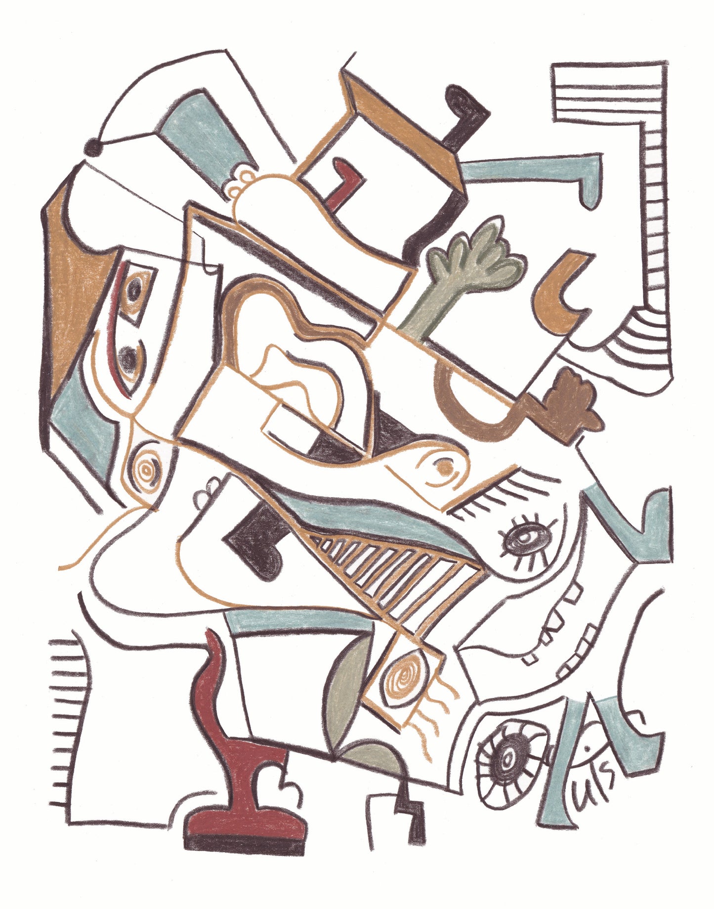 The Third Profile (11×14 Print)
