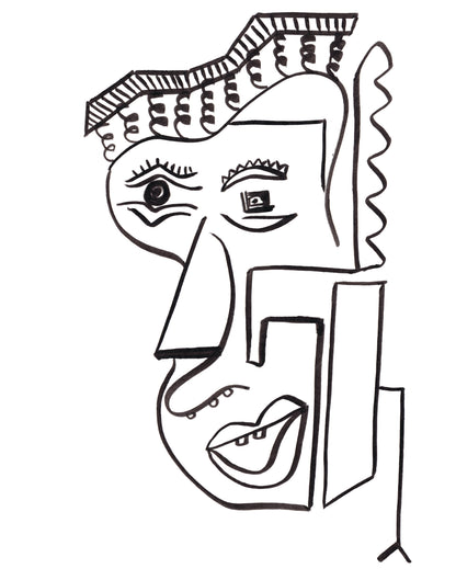 Uneven Gaze (11×14 Print)