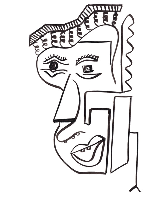Uneven Gaze (11×14 Print)