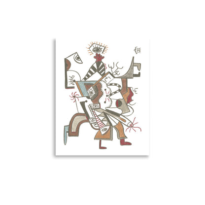Knot of Attention (11×14 Print)