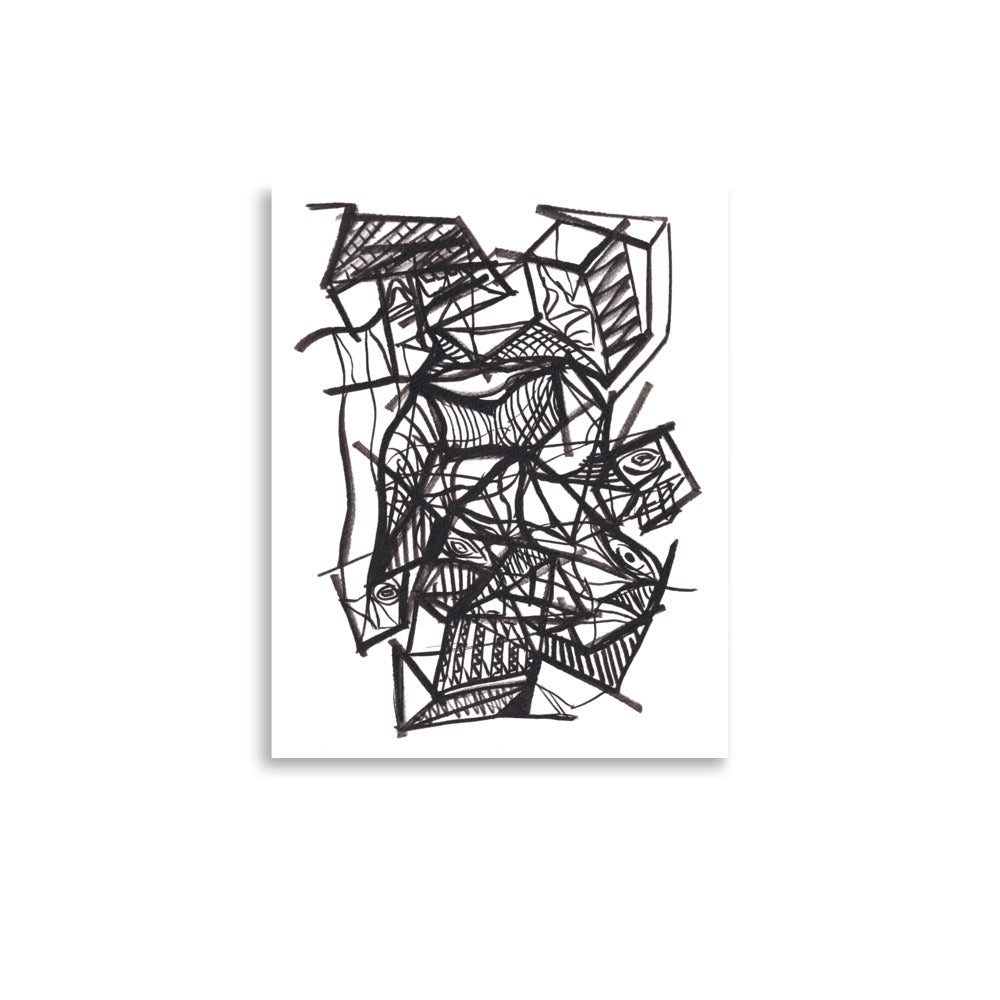 Crossed Wires (11×14 Print)
