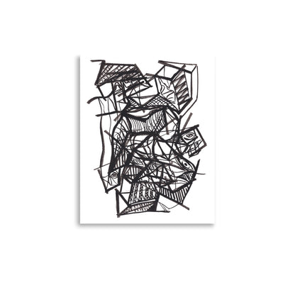 Crossed Wires (11×14 Print)
