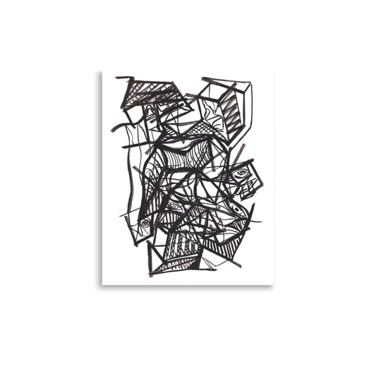 Crossed Wires (11×14 Print)