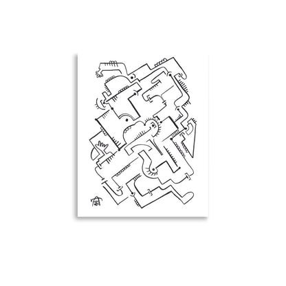 Interlocking Self (11×14 Print)