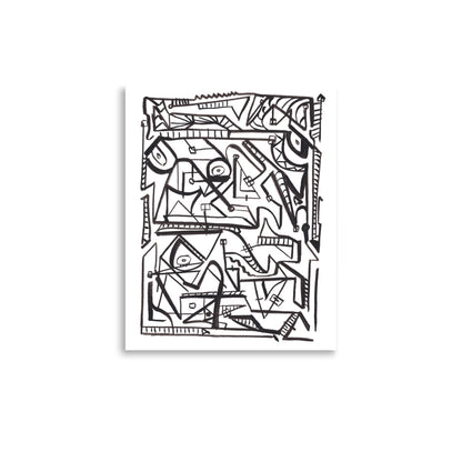 City of Faces (11×14 Print)