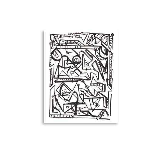 City of Faces (11×14 Print)