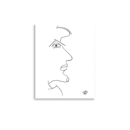 Too Much Head (11×14 Print)