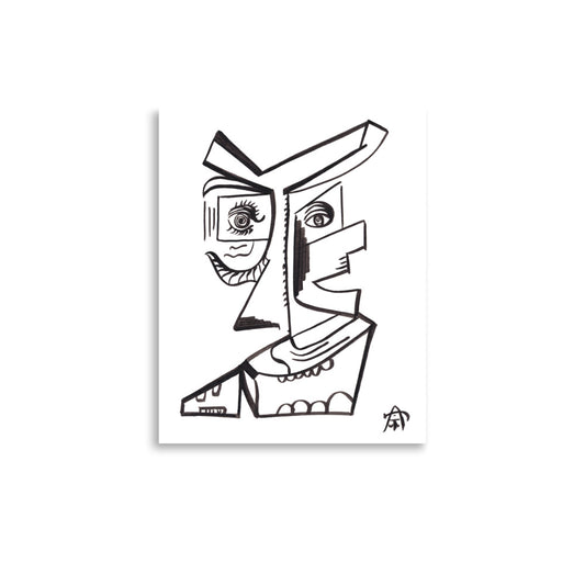 Split Smile (11×14 Print)